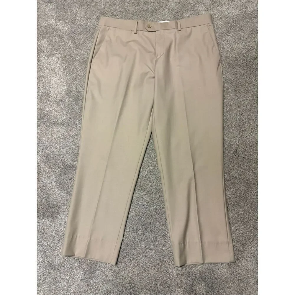 L & S France Steven Slacks tan size 36x24.5